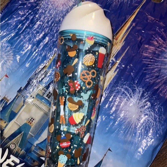 Disney Parks Food Icons Collection 22oz Tumbler with Straw Limited Edition Snack - Picture 2 of 6